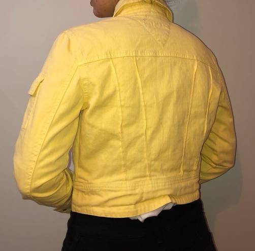 Tommy Hilfiger yellow jean jacket - $20 (60% Off Retail) - From meeka