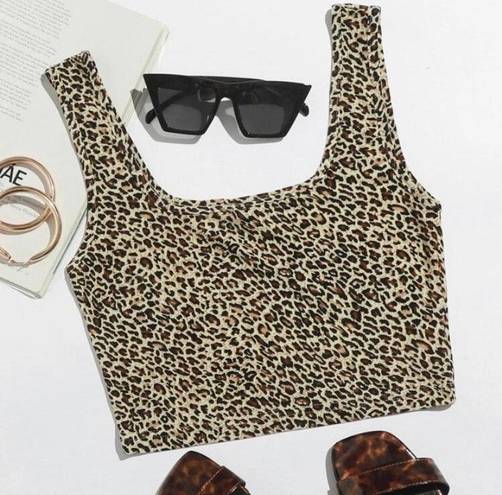 SheIn Leopard Tank