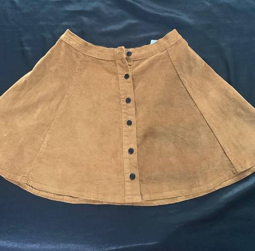 Brandy Melville brown casual skirt