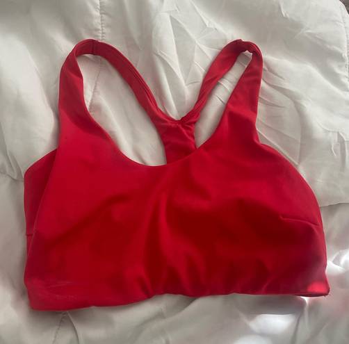 All In Motion Red sports bra