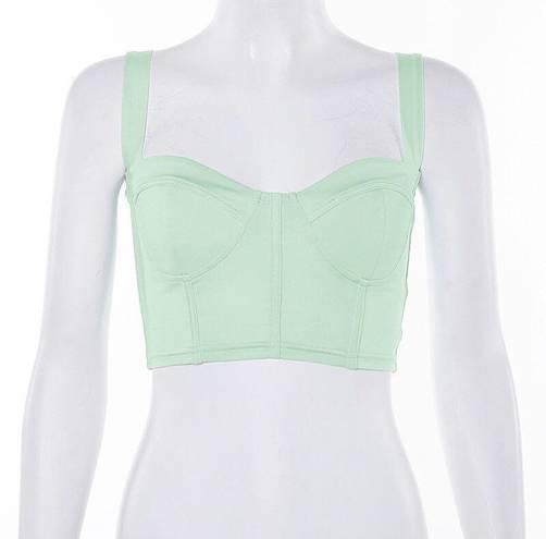 Boutique NWT Mint Crop Top