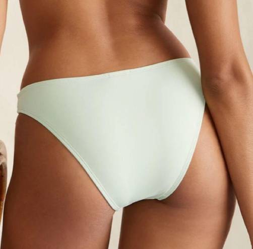 ONIA  Ashley Tricot sea green swim bottom medium NWT