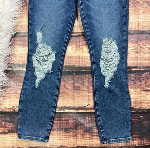 Good American  Good Waist Crop Skinny Jeans