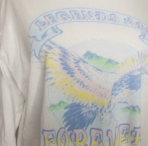 Grayson Threads White Forever Legends 1994 Long Sleeve Crop Top Tee Size XL