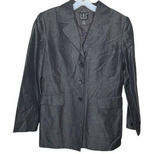 INC Vintage  Silk Blend Blazer