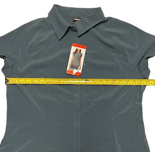 32 Degrees Heat 32 Degrees Cool Outdoor Performance Button Front Shirt Medium