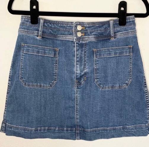 Madewell Denim Jean Skirt