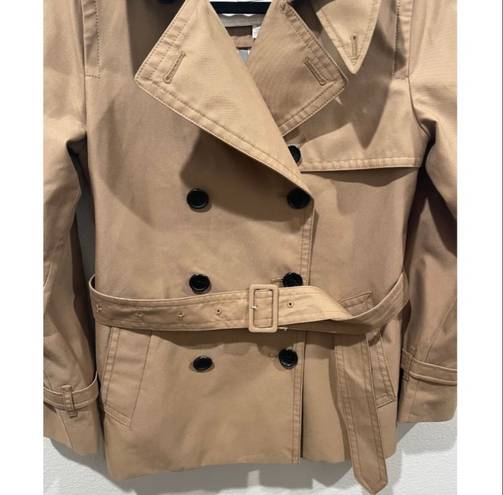 Coach Short Trench Tan Coat