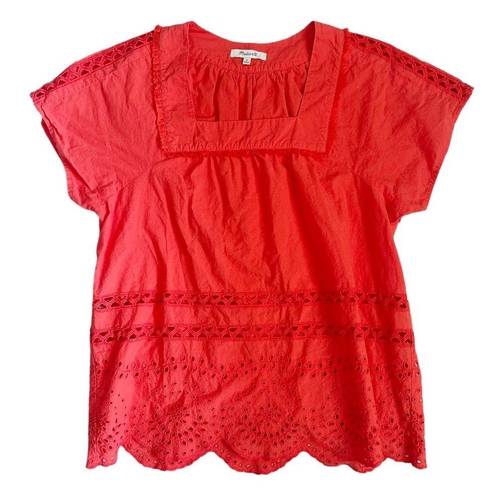 Madewell  Eyelet Angelica Top