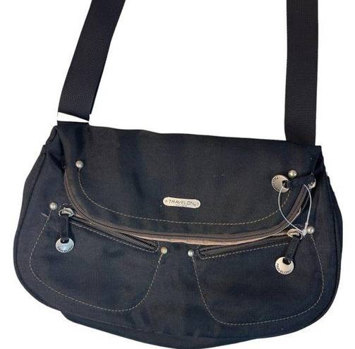 Travelon  Crossbody Everything bag Black Oval Small