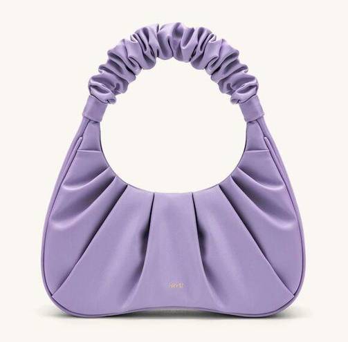 JW Pei Gabbi Ruched Hobo Handbag in Purple