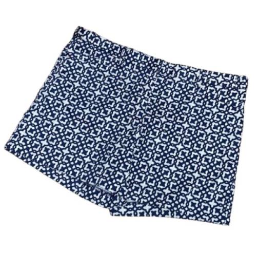 Laundry by Shelli Segal Laundry shorts Shelli Segal 8‎ navy blue and white patterned