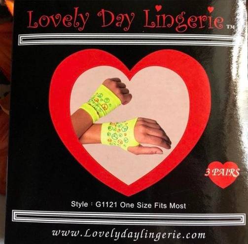 Lovely Day Lingerie Fingerless Gloves