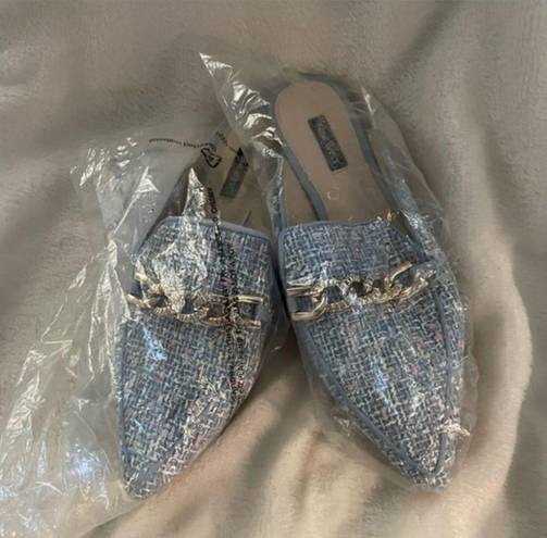 Nine West  Women's Azur Mule size 9 slip ons pointed toe casual business like new