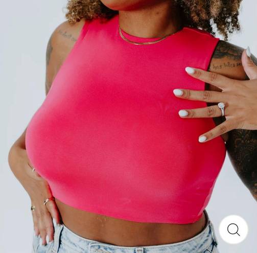 Klassy Network Crop Top