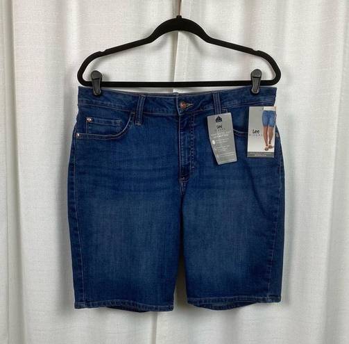 Riders By Lee Lee Riders Regular Fit Midrise Bermuda Short Sz.14 NWT