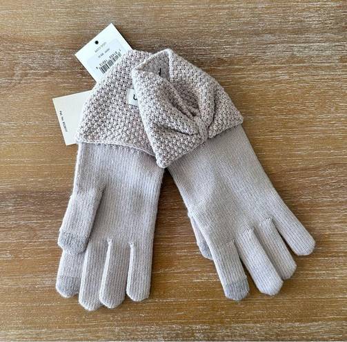 UGG  Australia Knit Bow Gloves