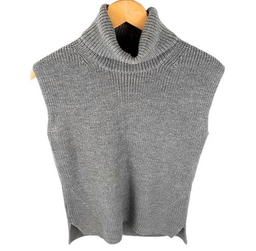 Everlane  🐑 The Chunky Wool Knit Sleeveless Turtleneck Pullover