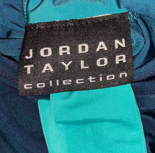 Jordan Taylor Ombré Dress Blue Small