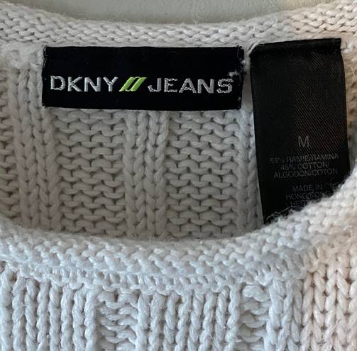 DKNY High Neck Sleeveless Knit Sweater