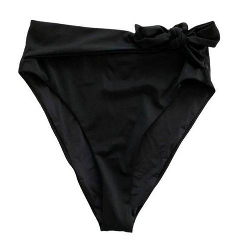 ONIA  Anais Black Tie Bikini Bottom Size XS NEW