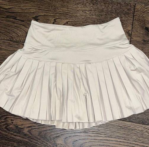 Gold Hinge Cream  Skirt