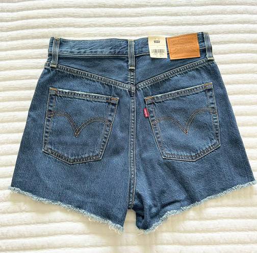 Levi’s nwt  high rise rib cage shorts size 28