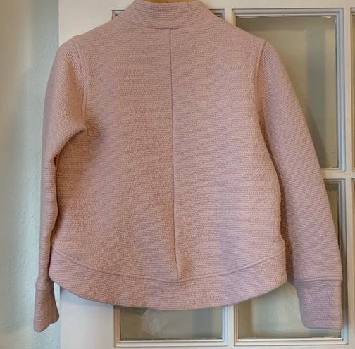 Calia by Carrie Calia Cloud Pink Mock Neck Pullover