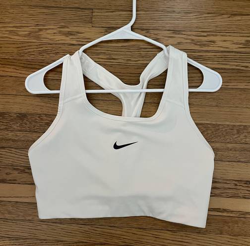 Nike White Sports Bra