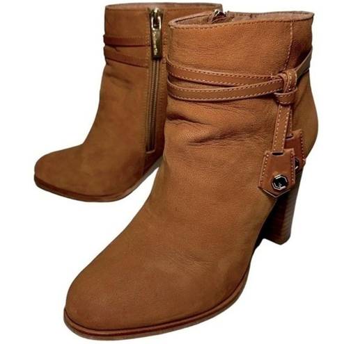 Louise et Cie  Women’s Size 6.5 Toffee Tan Nubuck Leather LO-SYDNEE Ankle Boots