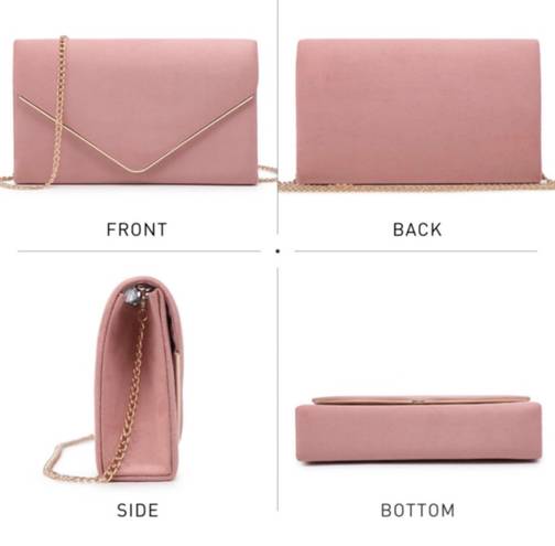 Boutique Pink Clutch