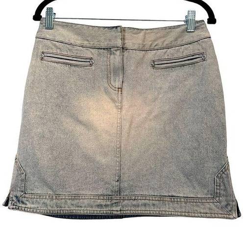 DKNY City  Vintage Denim Mini Skirt size 4