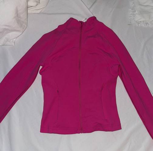 Lululemon Sonic Pink Cropped Define Jacket