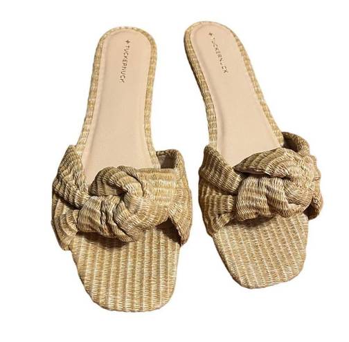 Tuckernuck  Raffia Brit Sandals NIB Women's Sz. 9