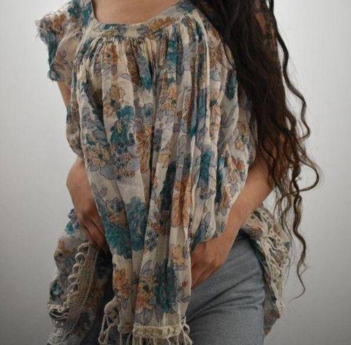 Free People ◇  FLORAL BLOUSE