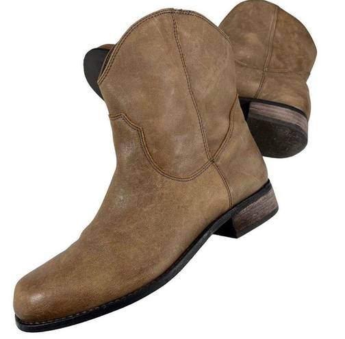 Jessica Simpson  Cranaby Tan Leather Booties