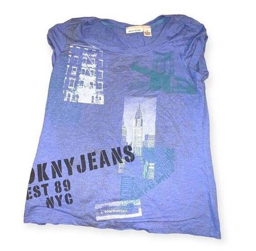 DKNY Y2k  baby tee