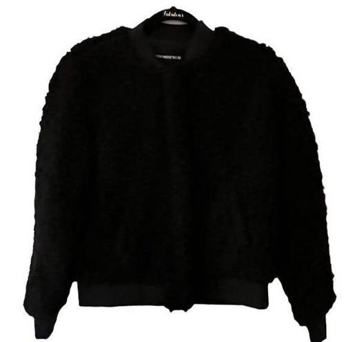 Who What Wear  Black Sherpa Jacket