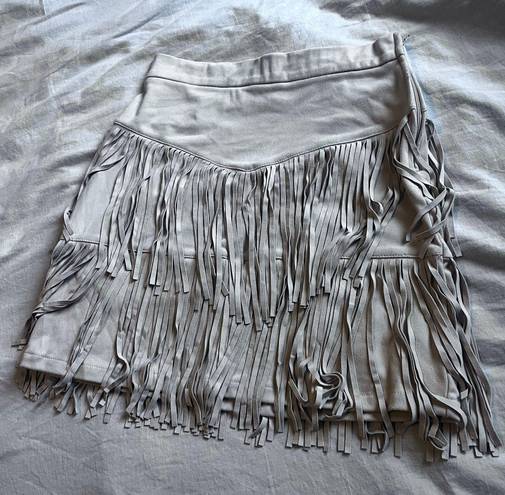 Alya Fringe Skirt