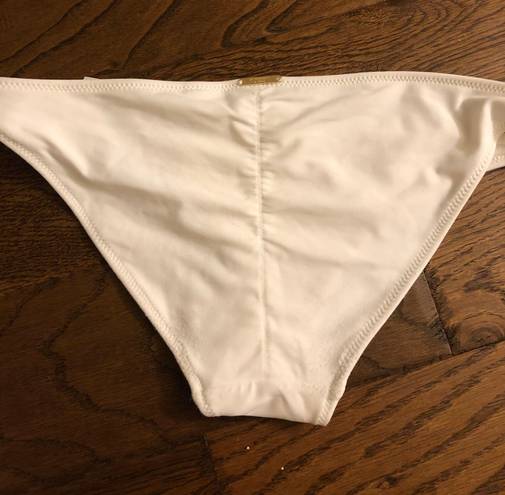 Abercrombie & Fitch White Bikini Bottoms