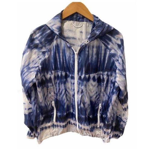 American Eagle Retro AEO  Tie Dye Windbreaker Jacket Track XL