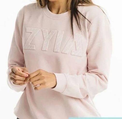 Zyia  Blush Emergence Sweatshirt size M