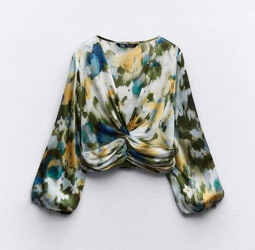 ZARA Print Top