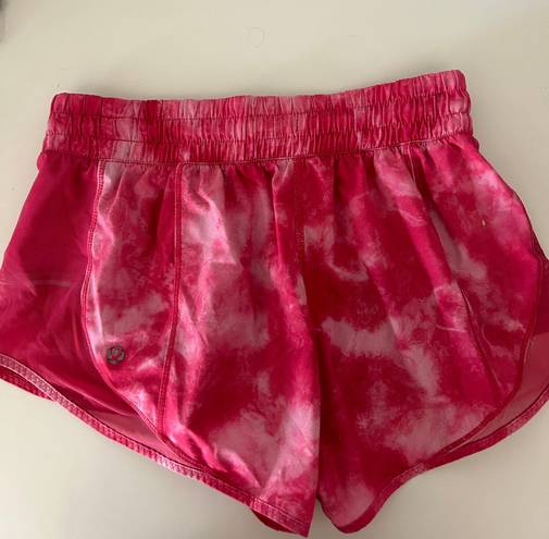 Lululemon Limited edition  Pink Hotty Hot Shorts