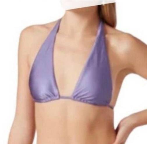 Good American  Lilac Triangle Halter Swim Top Size 1 /  S