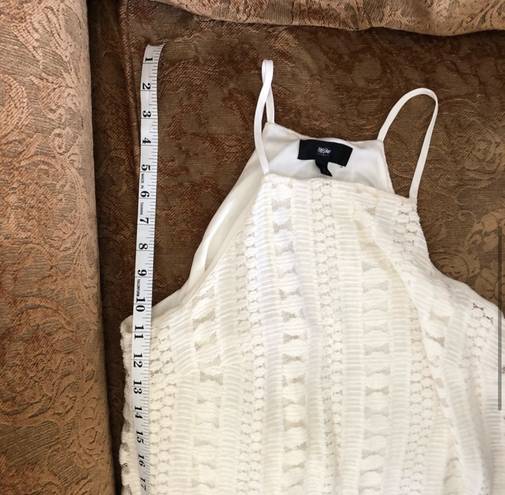 Mossimo Supply Co Crochet Style Ivory Dress