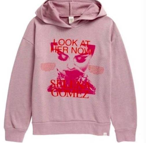 Selena Gomez  hoodie look at her now pink‎ hoodie size XL teen