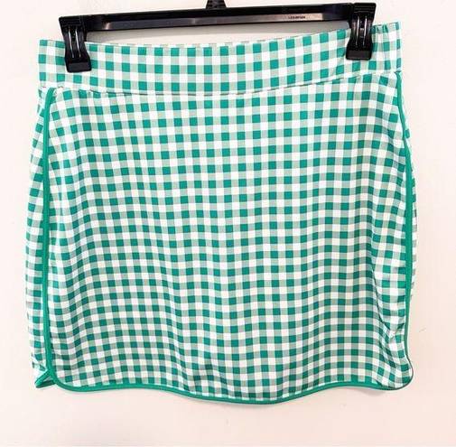 J.Crew  Printed Checkered Preppy Casual Athletic Skort Skirt