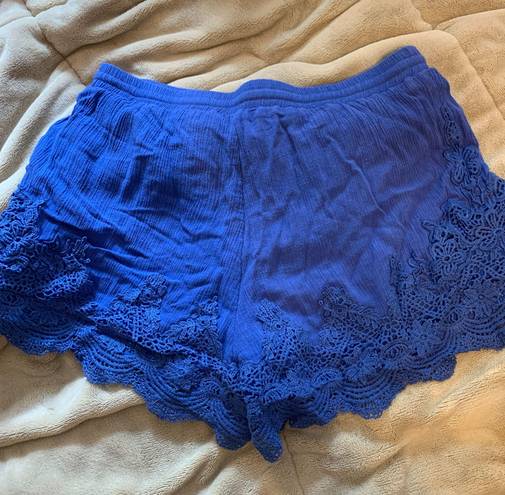 Alya blue shorts