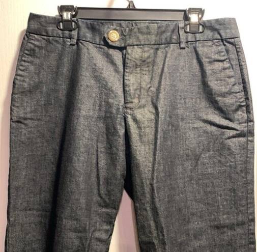 Gap Women's  Stretch Dark Blue Denim Cropped Jeans Size 12 EUC #0906